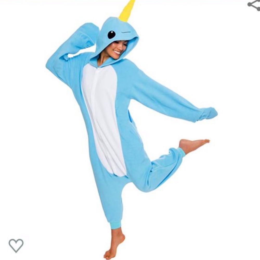 Narwhal onesie pajama costume animal cosplay